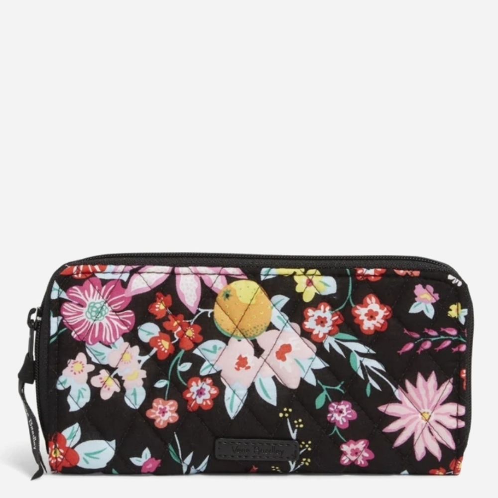 Vera Bradley Tangerine Twist Accordion Wallet